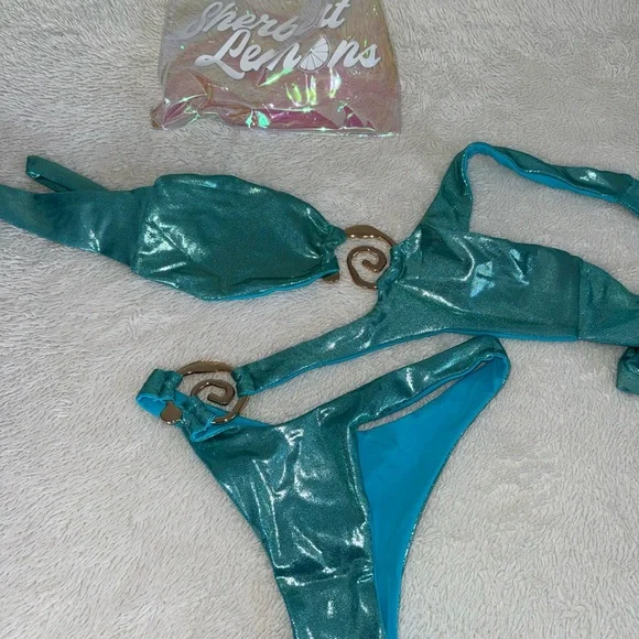 Sherbert Lemons The Siren Swimsuit - Sea Glimmer - Picture 6 of 7